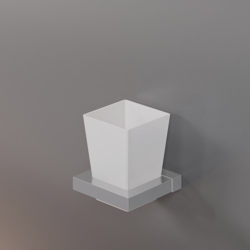 Стакан для зубных щеток STURM Cube LUX-CUBE110-CR