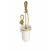 Ёрш для туалета LUDOVICA, подвесной, золото, LUX-LUD-TR1413-GL