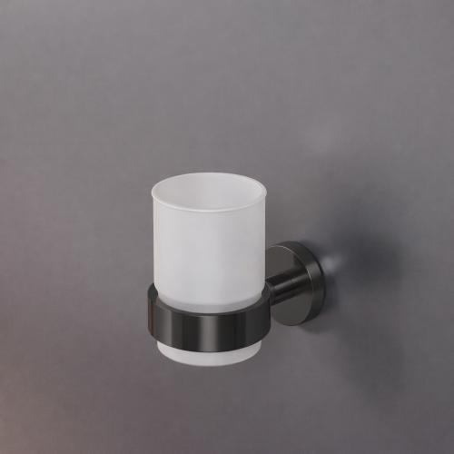 Стакан для зубных щеток STURM Round LUX-RND110-GM
