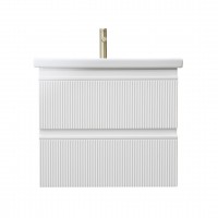 Тумба с раковиной LIFE, 60x45x50, МДФ, матовый белый, ST-LIFE604550-RF-WM