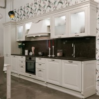 Комплект кухонной мебели с островом Pantheon, цвет белый, 49450/2