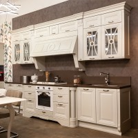 Комплект кухонной мебели с островом Pantheon, цвет белый, 904591