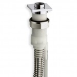 Набор с фланцем FOLLOW ME, 45х45 мм, квадратный, белый, PD 468 24