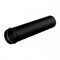 Удлинительная трубка COMPLEMENTI, +120 мм, сифона Design для раковины, чёрный матовый, ST-COM4000-BM
