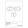 Унитаз подвесной STURM Quad SW-QU37057-CR