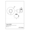 Встраиваемый смеситель для душа STURM Daiquiri ST-DAI-94070-CR