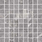 Керамогранит STURM Silver Marble, мозаика, 30х30 см, поверхность матовая, K-7336..