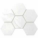 Керамогранит STURM Kalabria Ivory, мозаика, 25x28,5 см, поверхность матовая, ST-..