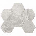 Керамогранит STURM Kalabria Grey, мозаика, 25x28,5 см, поверхность матовая, ST-K..