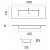 Раковина накладная STURM Touch ST-TCH104515-WM