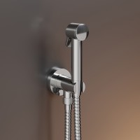 Гигиенический душ TRAUM, с шланговым подсоединением и держателем для душа, шланг 1,25 м, хром, LUX-TRAUM-CR
