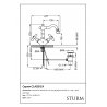 Смеситель для биде и рукомойников STURM Classica ST-CLA-32460-CR