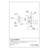 Термостат STURM Thermo Round ST-THERM2061-BM