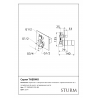 Термостат STURM Thermo Square ST-THERM612-BM