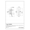 Термостат STURM Thermo Square ST-THERM612D2-CR