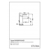 Смеситель для раковины STURM Daiquiri Black ST-DAI-91070-BM