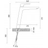 Смеситель для раковины STURM Arista ST-ARI-131460-CR