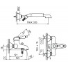 Смеситель для ванны/душа STURM Emilia LUX-EMI-20012-CR