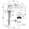 Смеситель для биде и рукомойников STURM Emilia LUX-EMI-30055-BR