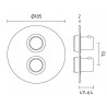 Термостат STURM SM KIT-HUC-SM181-CR