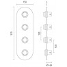 Термостат STURM SM KIT-HUC-SMV3-BM