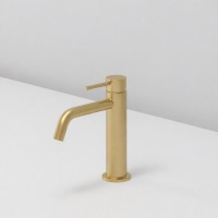 DAIQUIRI NEW Смеситель на 1 отв. для раковины, матовое золото ST-DAINEW-91060-GLM