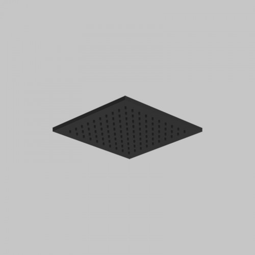 RAZZO BLACK Верхний душ квадратный 250*250 мм, черный матовый ST-RAZ-000132-BM