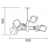 Светильник подвесной STURM Frozen STL-FRO070812