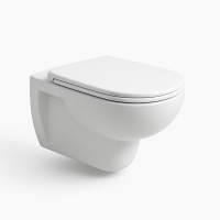 Унитаз подвесной SMART с сиденьем без микролифта, 54,5x35,5x34, белый, SD-SM31057-CR