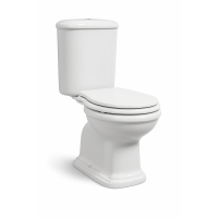 Унитаз-компакт ODETTA, с сиденьем микролифт, белый/золото, SW-OD22051+SW-OD22052+SW-MS01-GL+SW-OD22053-GL+ST-FIX04-GL