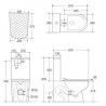 Унитаз-компакт STURM Pebble SW-PB18084-CR