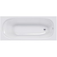 Ванна встраиваемая SEQUENT, 180х80, литьевой мрамор, белый глянцевый, BT-SEQ18080-WG