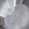 Ванна отдельностоящая TONDA NEW 1795x780x580 мм со сливом-переливом, белый глянец, ST-TONDANEW18080-WG
