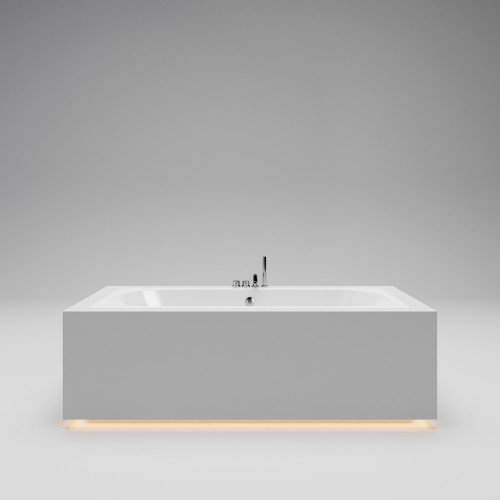 CRONO SYMMETRY EDGE Встраиваемая ванна 1700х750х600 с овальной чашей, регулируемые ножки, белый глянцевый BT-CRNSYMEG-17075-NOF-WG CRONO SYMMETRY EDGE Встраиваемая ванна 1700х750х600 с овальной чашей, регулируемые ножки, белый глянцевый BT-CRNSYMEG-17075-NOF-WG
